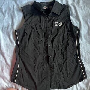 Harley Davidson Button-Up Shirt